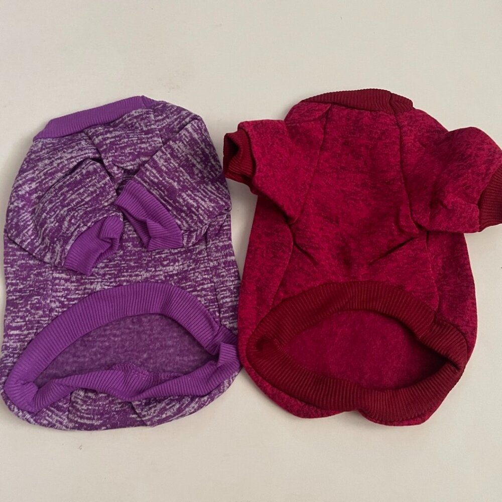 2-Pack Moirig Pet Sweaters